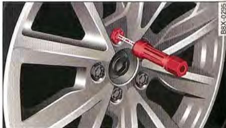 AUDI A1 2010 - Dépose et pose d'une roue - 1