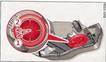 AUDI A1 2010 - Remplacement de l'ampoule de clignotant - 1