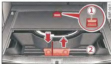 AUDI Q5 2012 PARTIE1 - Double plancher de chargement - 1