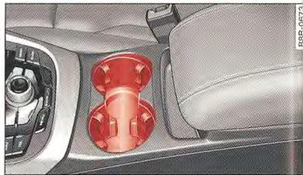 AUDI Q5 2012 PARTIE1 - Porte-gobelets - 1