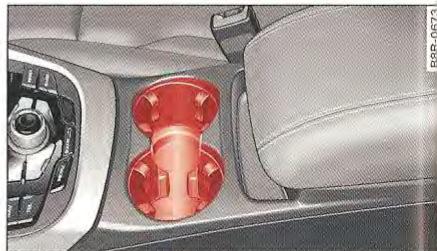 AUDI SQ5 2012 PARTIE1 - Porte-gobelets - 1