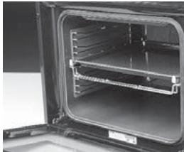FAGOR 2HF-11E - Inserting the telescopic rack and trays: - 4