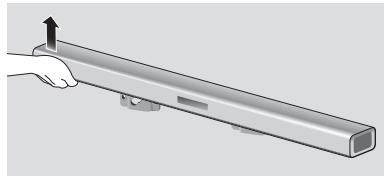 SAMSUNG HW-J450 - DÉMONTAGE DE LA FIXATION MURALE - 1