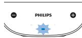 PHILIPS HF3430/01 - Symbolknapp - 3