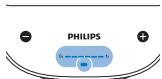 PHILIPS HF3430/01 - Symbolknapp - 9