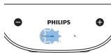 PHILIPS HF3430/01 - Symbolknapp - 8
