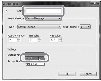 ROLAND A-300PRO - Affectation de messages MIDI - 4