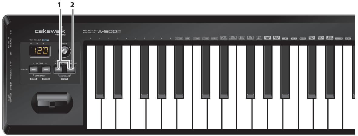ROLAND A-500S - Arrêt de la lecture—envoi d'un message d'arrêt («stop») - 1