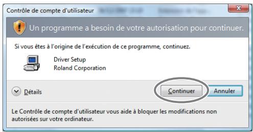 ROLAND A-500S - Installation du pilote - 1