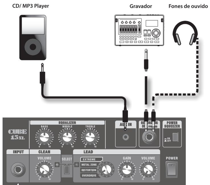 ROLAND CUBE-15XL - Botão [POWER] - 1