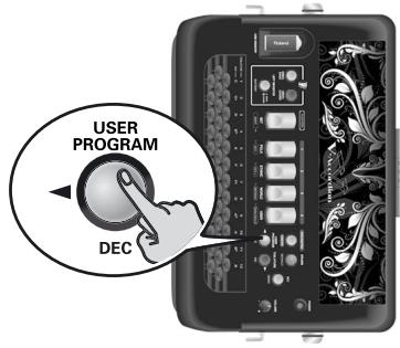 ROLAND FR-18 D BK - Utiliser les programmes utilisés pendant le jeu - 1