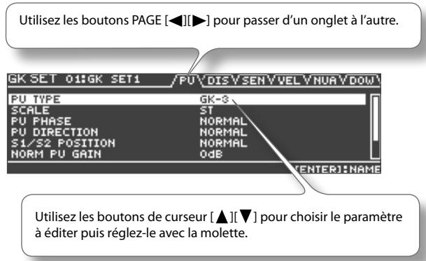 ROLAND GR-55GK - Procédure de base - 3