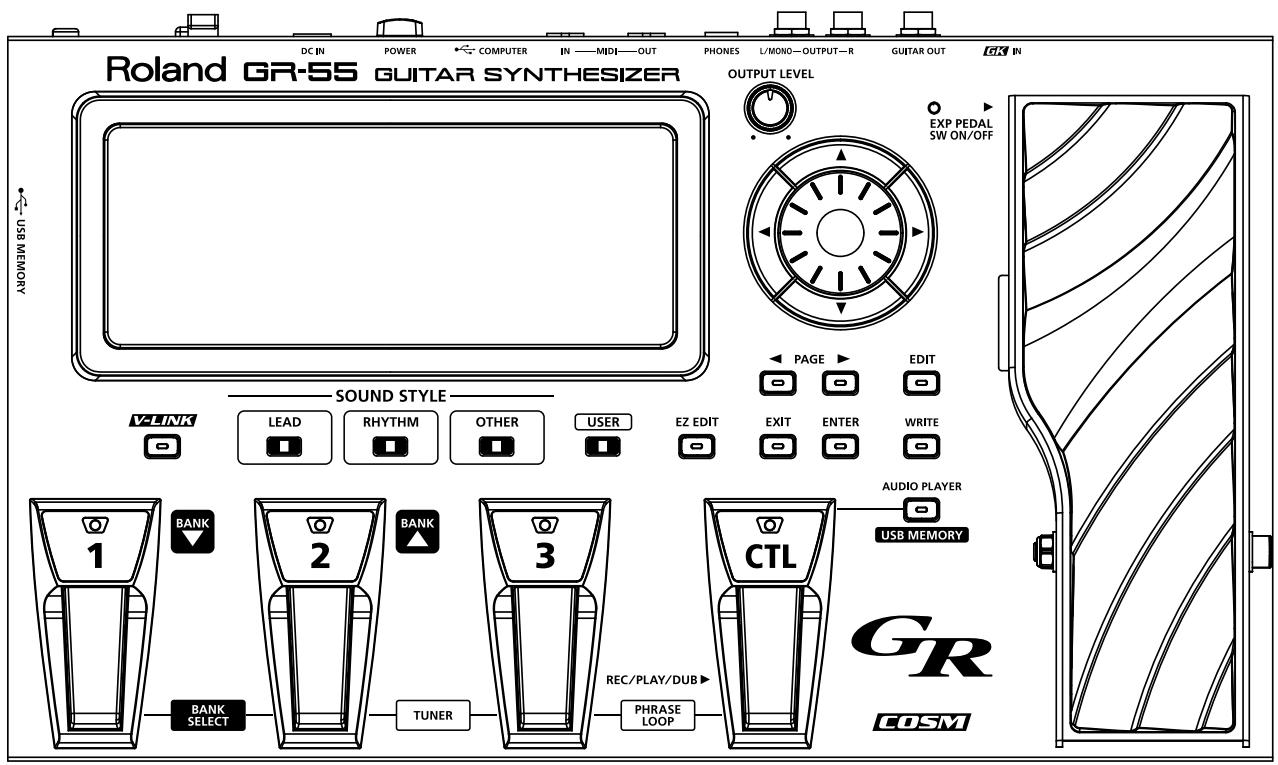 ROLAND GR-55GK - Guide de prise en main - 1