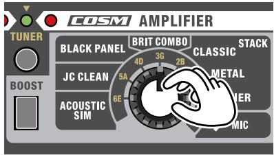 ROLAND M-CUBE-RX - Appuyez sur le bouton TUNER. - 1