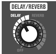 ROLAND M-CUBE-RX - Bouton DELAY / REVERB - 1