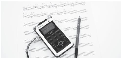 ROLAND R-05 - Utiliser l'appareil en tant que partenaire d'entraînement musical - 1