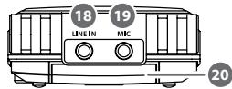 ROLAND R-05 - Boutons VOL + - - 1