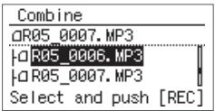 ROLAND R-05 - Association de fichiers - 1