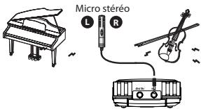 ROLAND R-05 - Utilisation d'un micro externe - 1