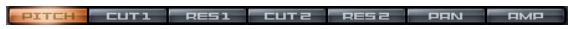 ROLAND RAPTURE - Horizontal Selectors - 2