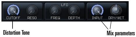 ROLAND RAPTURE - Distortion Mode - 2