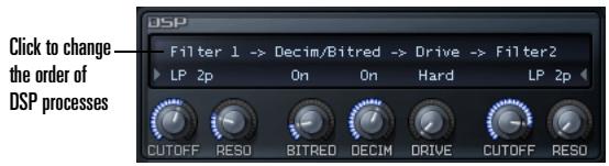 ROLAND RAPTURE - To Reorder the DSP Chain - 1