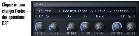 ROLAND RAPTURE - La section DSP - 1