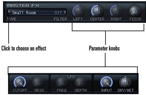 ROLAND RAPTURE - To Apply Master FX to a Program - 2