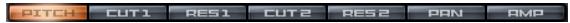 ROLAND RAPTURE - Selectores horizontales - 2