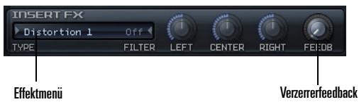 ROLAND RAPTURE - Verzerrereffekte (Distortion) - 1