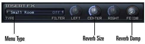 ROLAND RAPTURE - Mode reverb (écho) - 1