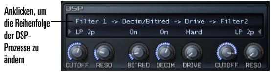 ROLAND RAPTURE - Der DSP-Bereich - 1