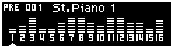 ROLAND SD-50 - Réglage du volume de chaque partie - 1
