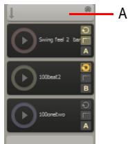 ROLAND SONAR X1 ESSENTIAL - Pour déclencher simultanément toutes les cellules d'une colonne - 1