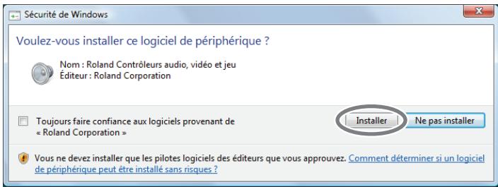 ROLAND UA-25EXCW - Installation du pilote - 2
