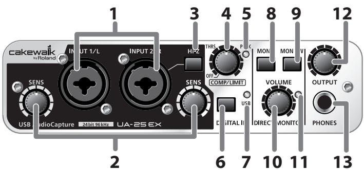 ROLAND UA-25EXCW - Face avant - 1