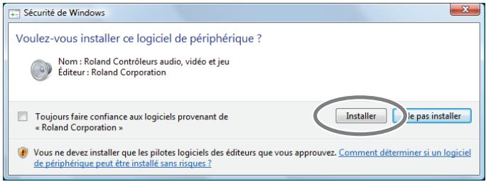 ROLAND UM-3G - Installation du pilote - 2