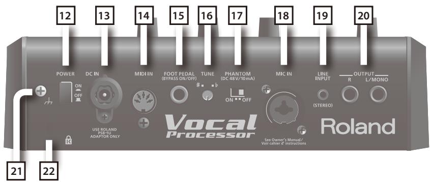 ROLAND VP-7 - Panneau arrêté - 1