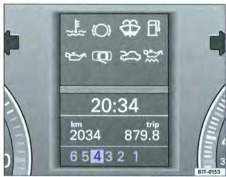 VOLKSWAGEN GOLF 5 - Positions du levier sélecteur - 2