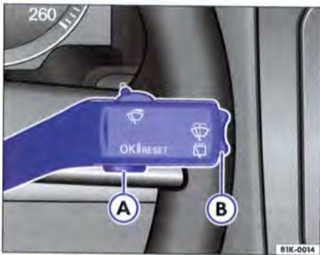 VOLKSWAGEN GOLF 5 - Indicateur multifonction (MFA) - 1