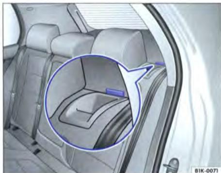 VOLKSWAGEN GOLF 5 - Relèvement du dossier - 1