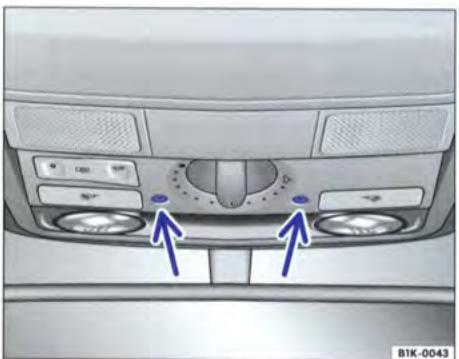 VOLKSWAGEN GOLF 5 - Eclairage d'ambiance - 1