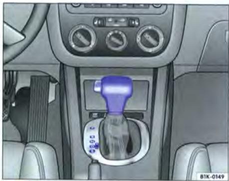 VOLKSWAGEN GOLF 5 - Blocage du levier sélecteur - 1