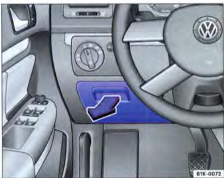 VOLKSWAGEN GOLF 5 - Rangement cote conducteur - 1