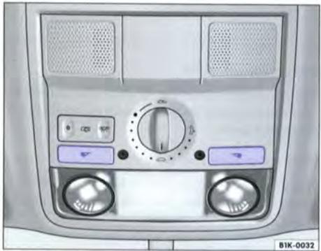 VOLKSWAGEN GOLF 5 - Lampes de lecture avant - 1