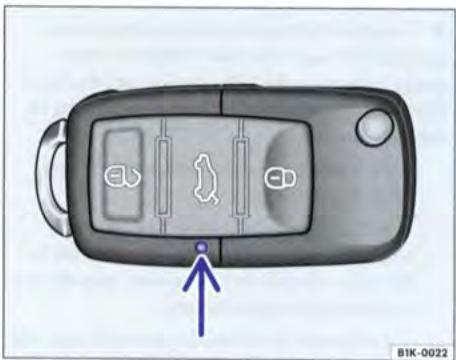 VOLKSWAGEN GOLF 5 - Remplacement de la pile - 1