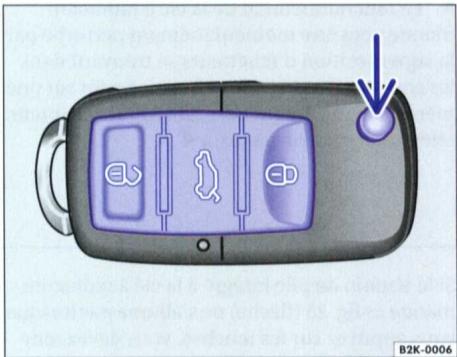 VOLKSWAGEN GOLF 5 2005 - Verrouillage et déverrouillage du vehicule - 1