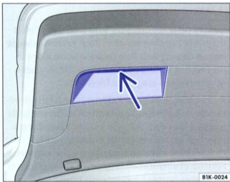 VOLKSWAGEN GOLF 5 2005 - Fermeture du hayon - 1