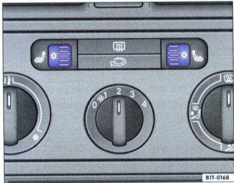 VOLKSWAGEN GOLF 5 2005 - Chauffage de siege - 1