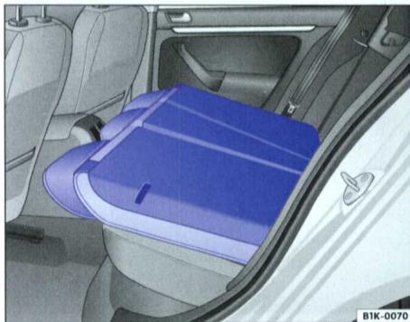 VOLKSWAGEN GOLF 5 2005 - Escamotage du dossier - 2